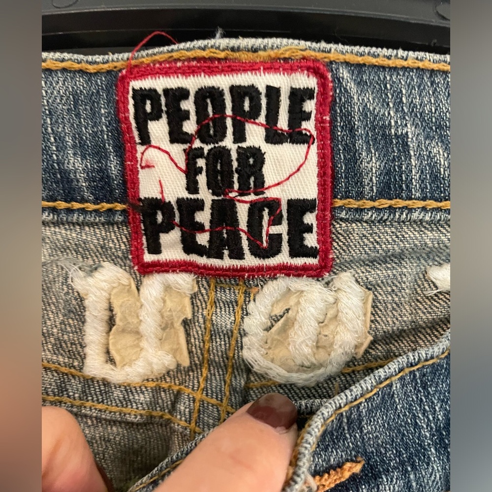 Vintage People for Peace Butterfly jeans - Picture 8 of 12